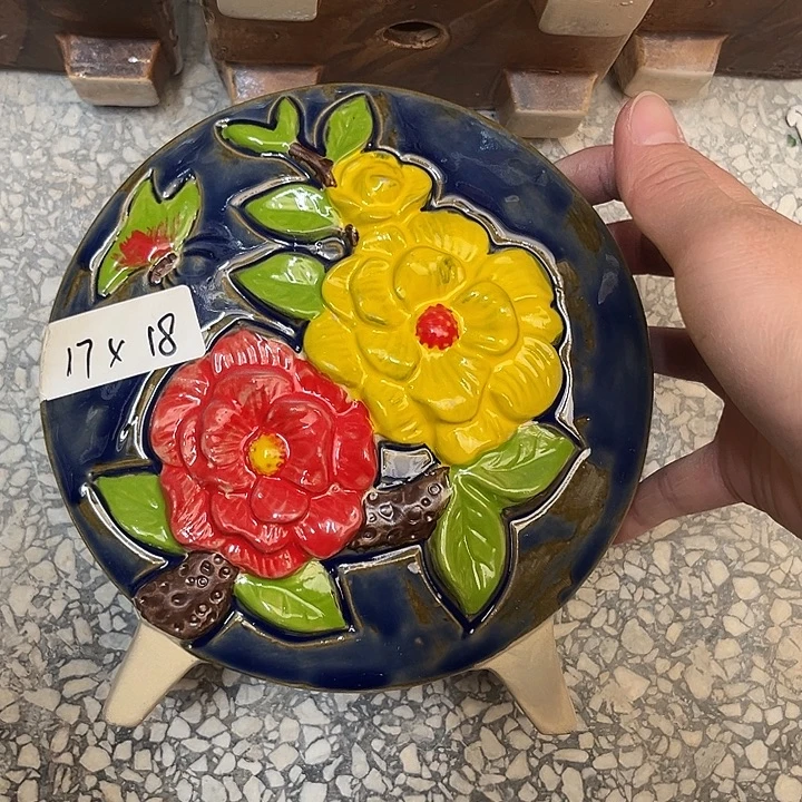 粗陶材质多肉花盆