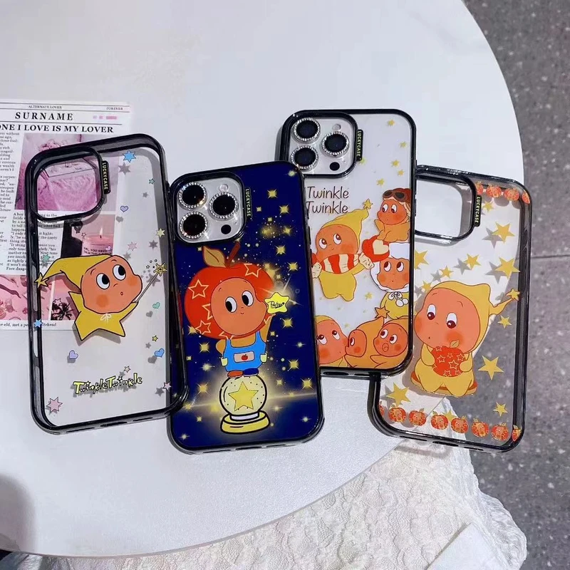 【LUCKCASE发光 星星人】可爱卡通适用于苹果iPhone13/16手机壳