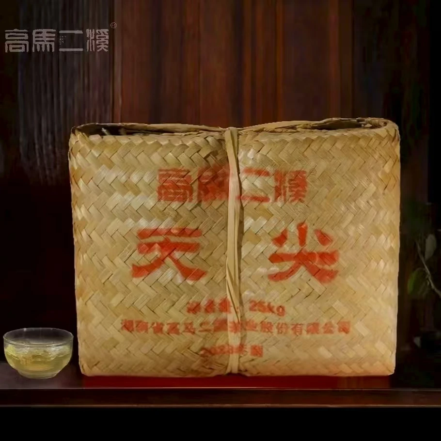 高马二溪   1824 天尖茶  25KG 【2016年】 安化黑茶