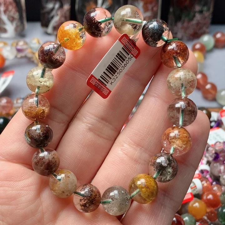 水晶手串未镶嵌天然