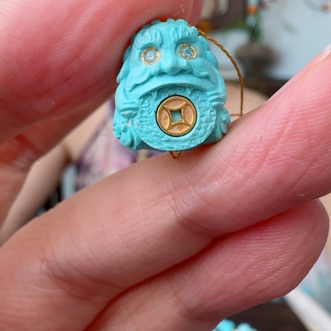 未镶嵌绿松石珠宝奇石