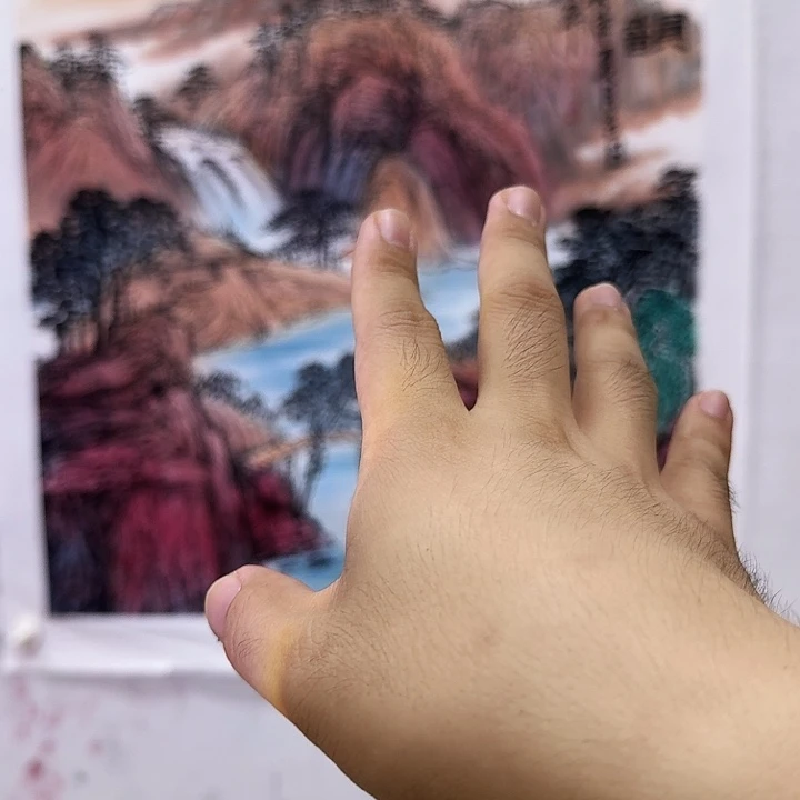 国画李叔平老师书画作品