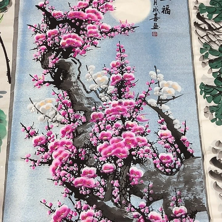 小周画廊的直播间