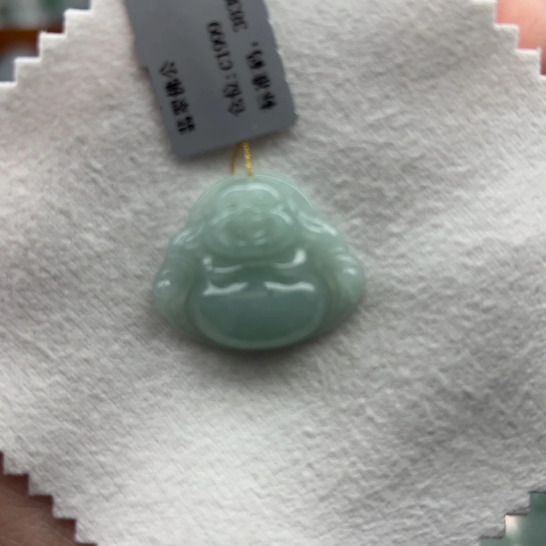 颈饰未镶嵌翡翠佛公