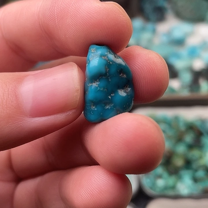 绿松石未镶嵌吊坠