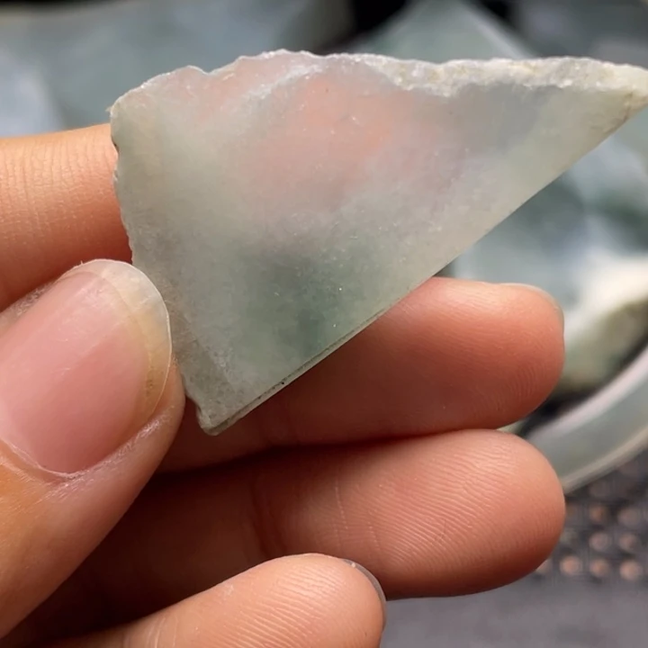 房***定制翡翠未镶嵌片料不退不换