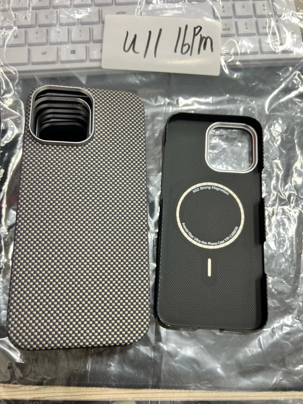 95新  瑕疵凯芙拉 暗金渐变 16pm 磁吸 u11