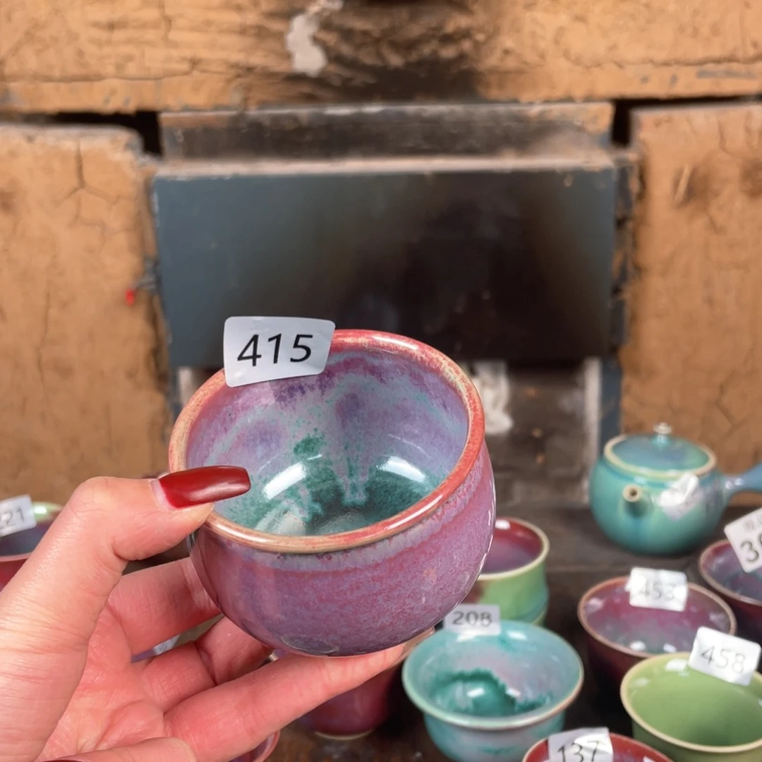 摆件钧瓷窑变精品摆件