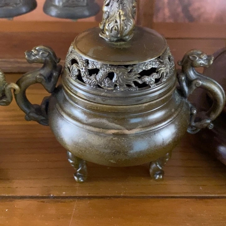 春****，苏工香炉做旧暇疵
