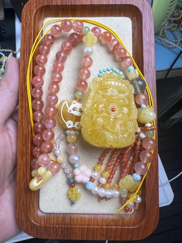 天然蜜蜡美人鱼系列