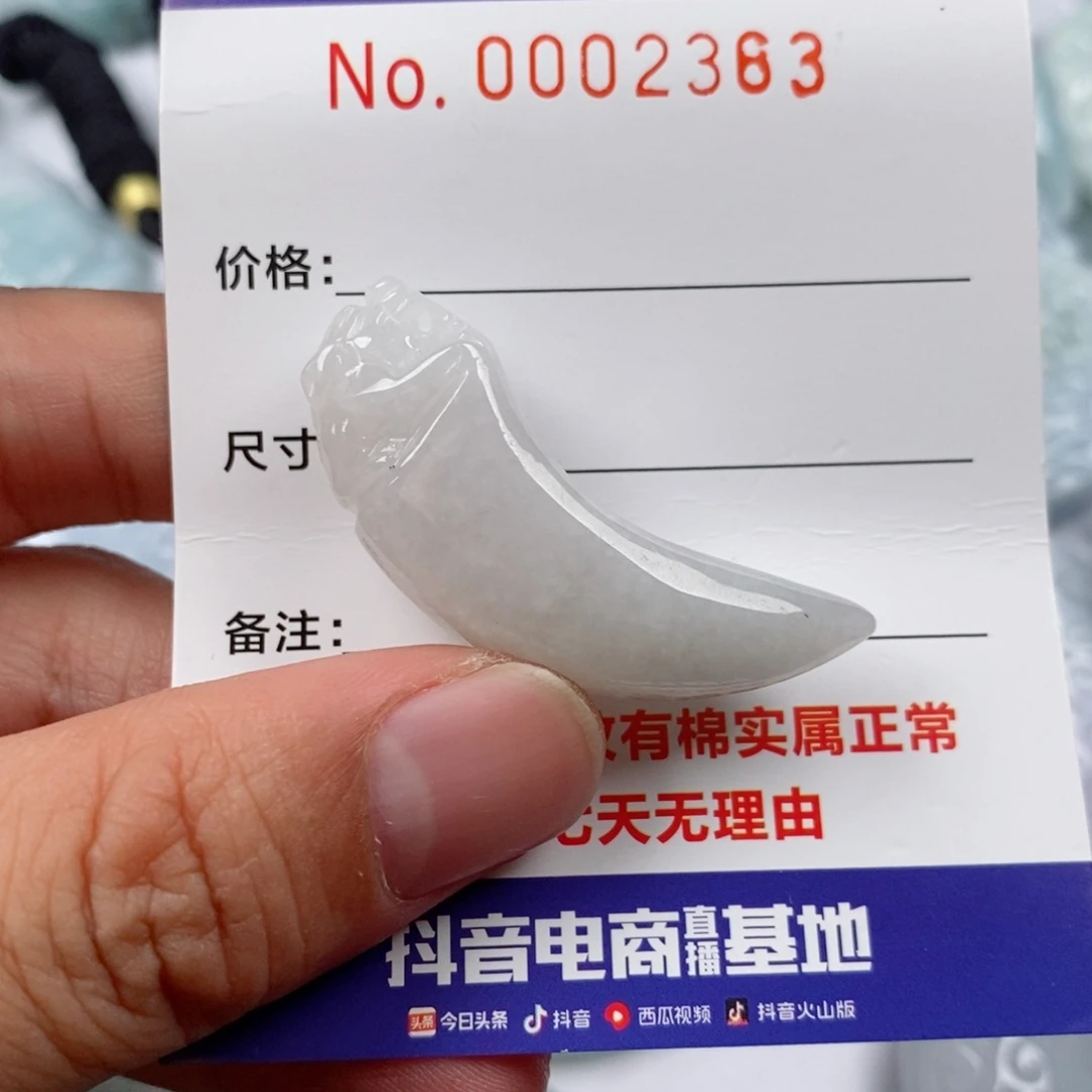 翡翠未镶嵌颈饰挂件