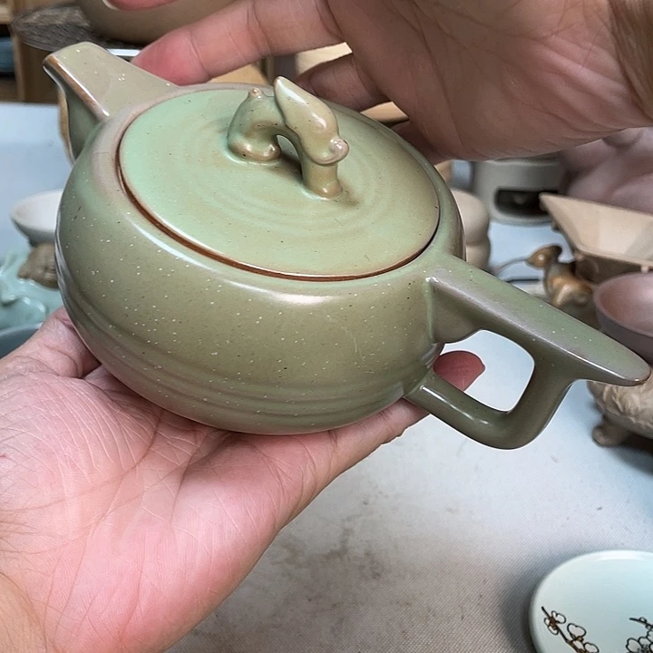 壶老段烧茶器茶具！
