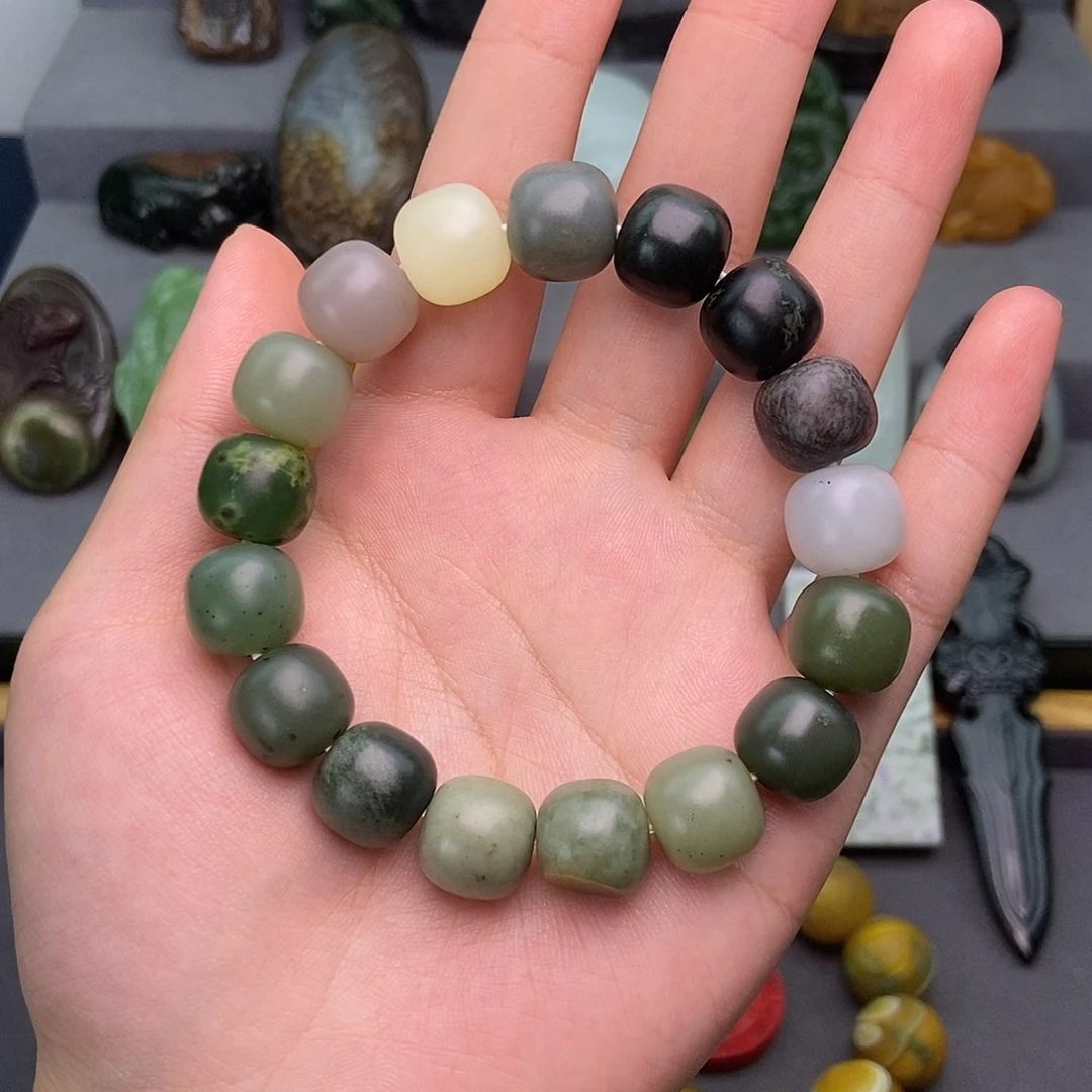 和田玉未镶嵌颈饰P*A