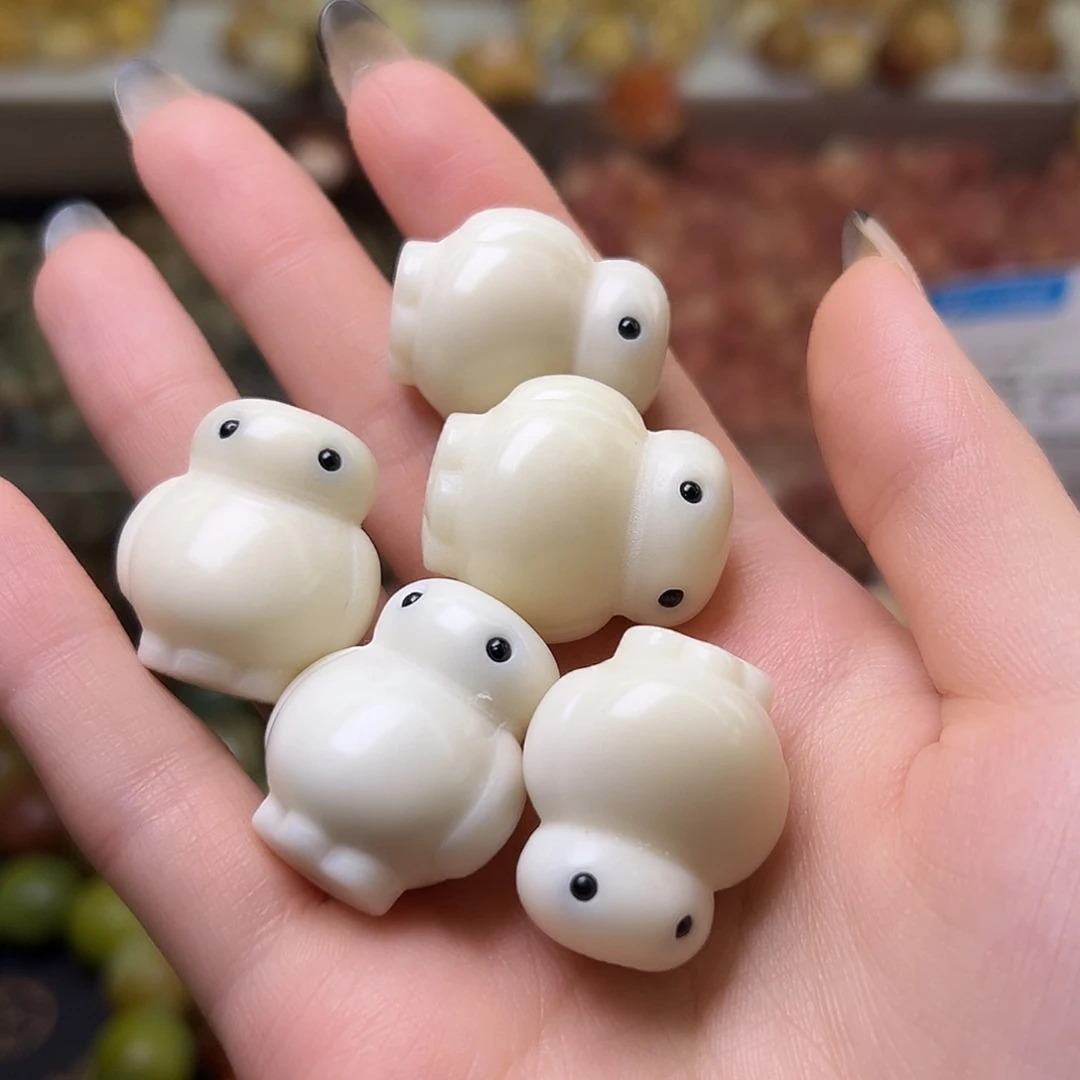 菩提根/象牙果吊坠瑕疵大白3颗