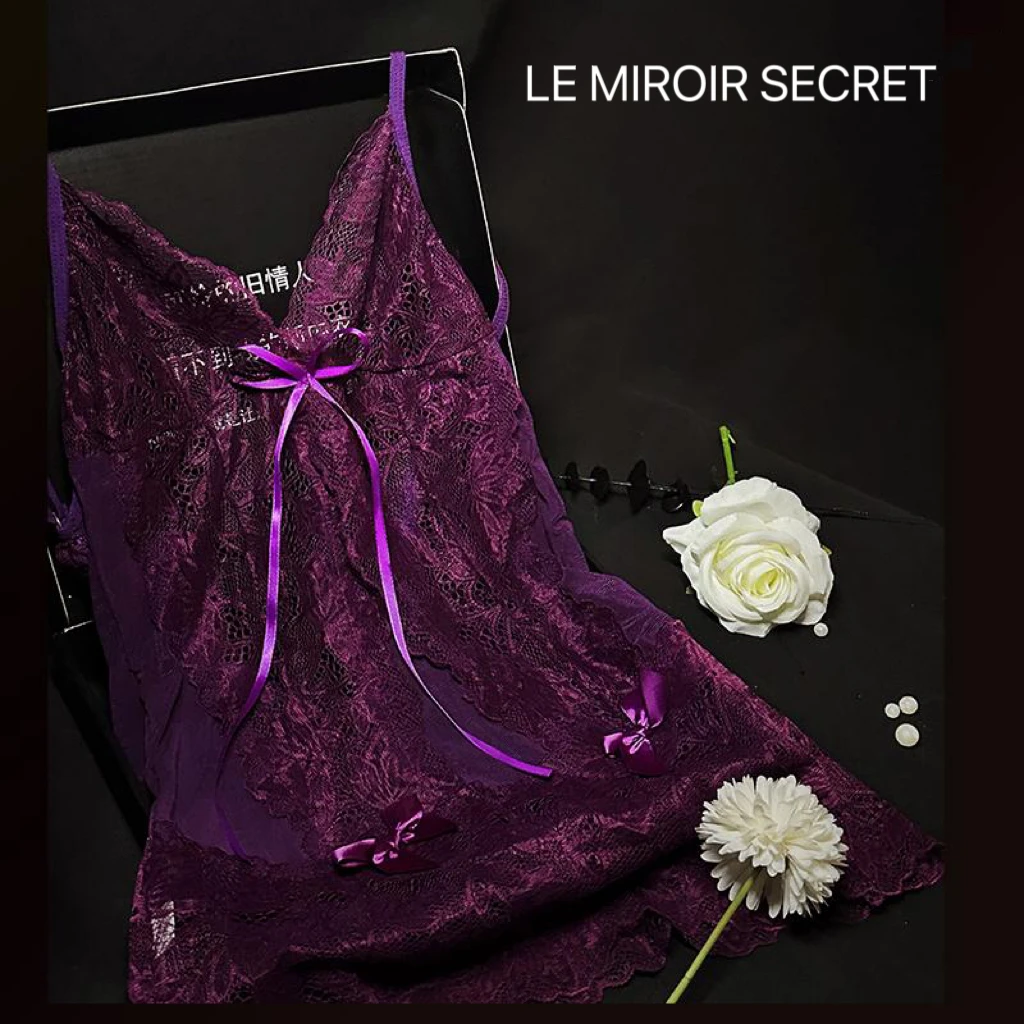 【紫色韵味】2025新款睡衣女士战袍纯欲风吊带睡裙美背时尚薄款