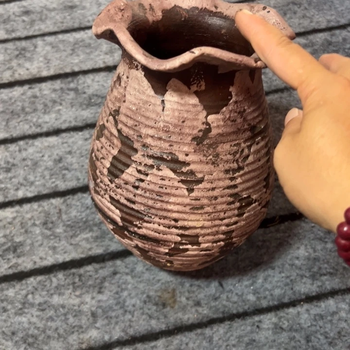 粗陶盆默认打孔高18口12