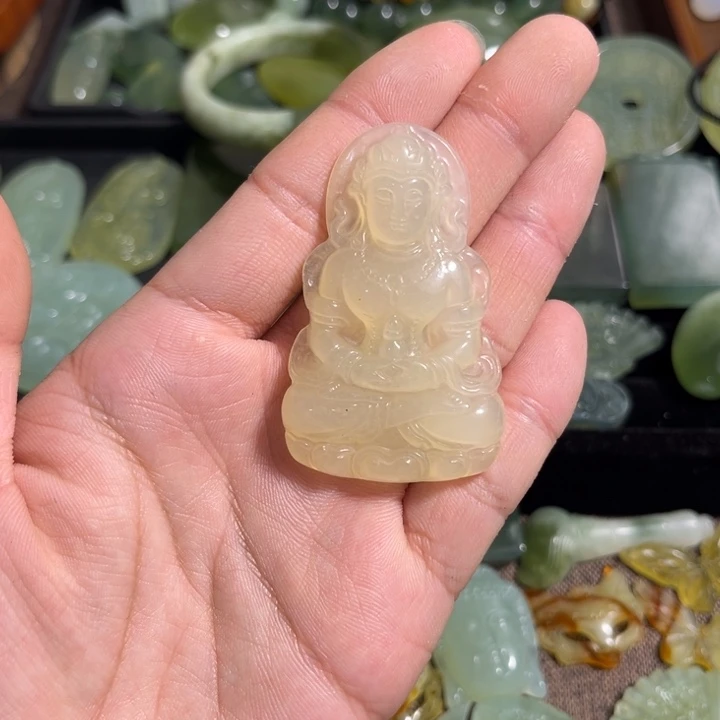 合金蛇纹石玉颈饰