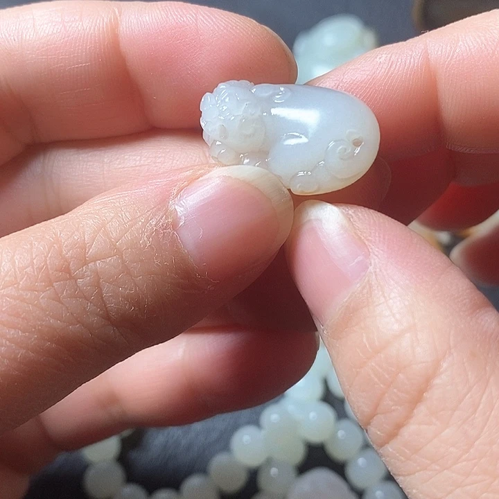 和田玉（白玉）未镶嵌车挂