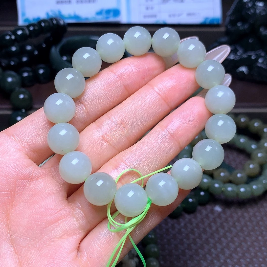 未镶嵌手串和田玉卡12