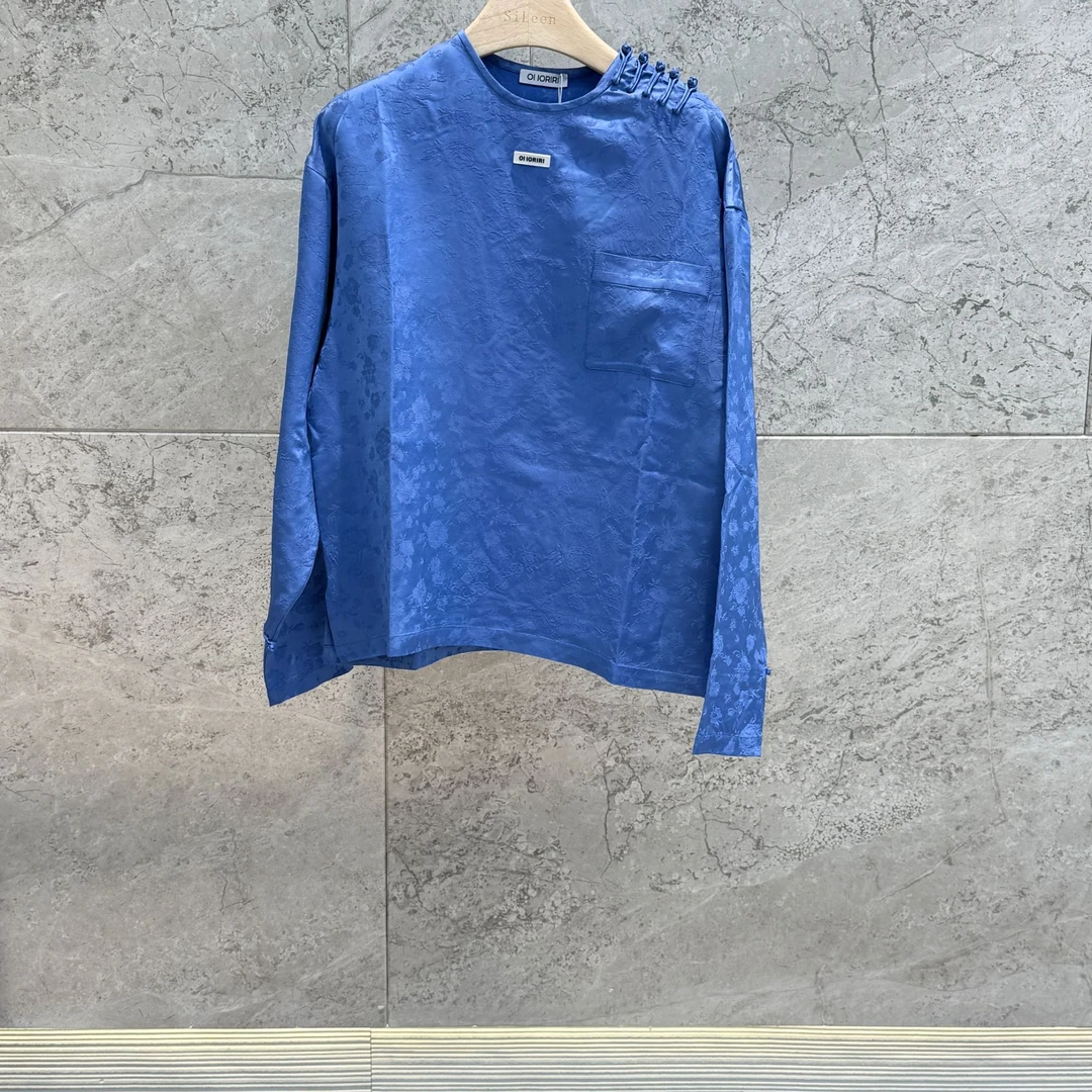 【OIIORIRI】 设计师品牌24冬新品时间胶囊中式盘扣上衣24AWJN037