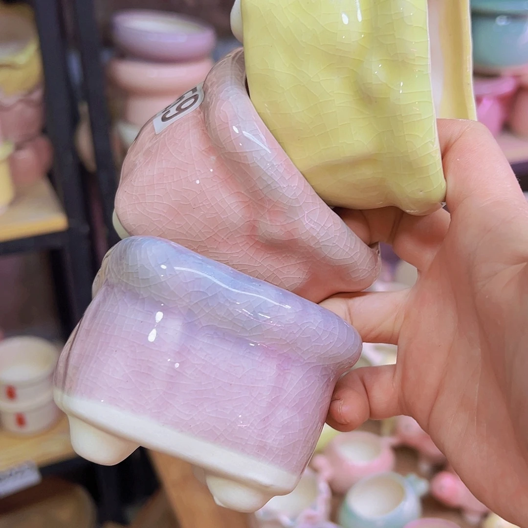 陶瓷花盆当场凑满12包邮