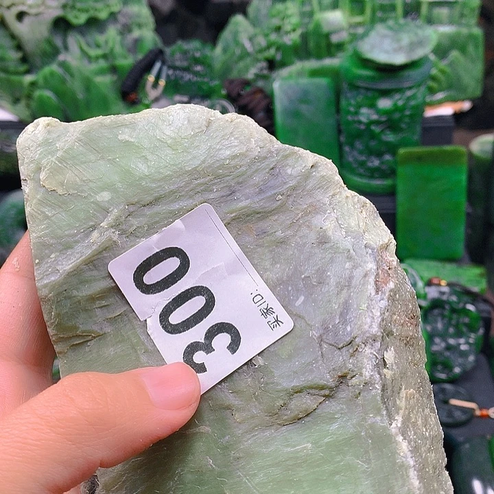 未镶嵌和田玉珠宝半成品