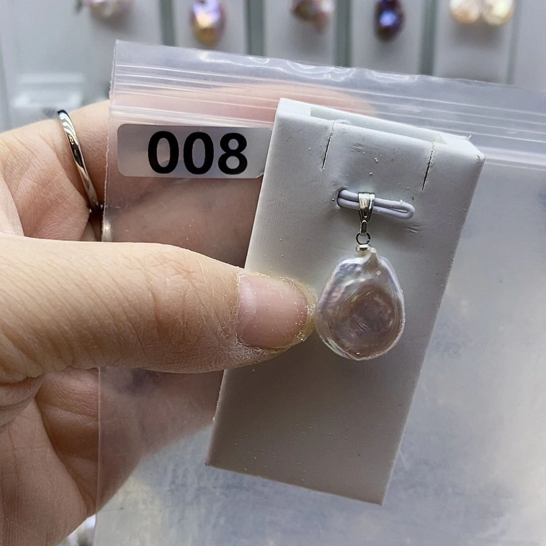 颈饰合金淡水珍珠