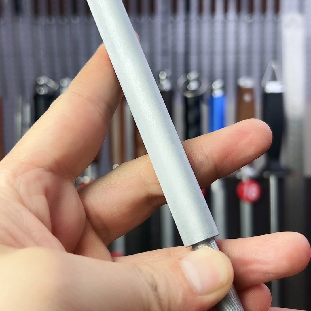 雪***狼一体钢超细纹商用磨刀棒007