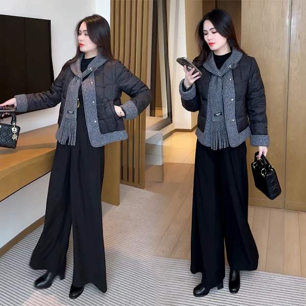 【有运费险】冬季新品穿搭面包服气质显瘦休闲时尚宽松外套116