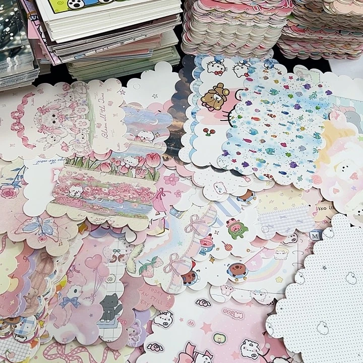 8×12花边款式不挑款混搭100张