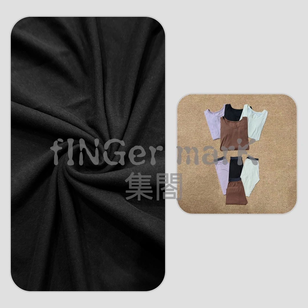 fINGer marK 集閤店【小太阳】女士抗菌暖姜自发热保暖内衣套装AD01