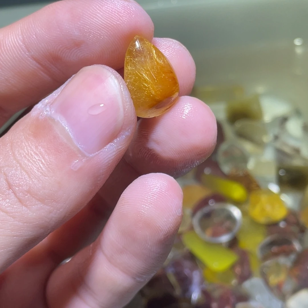 结***作水晶吊坠(不含链)未镶嵌