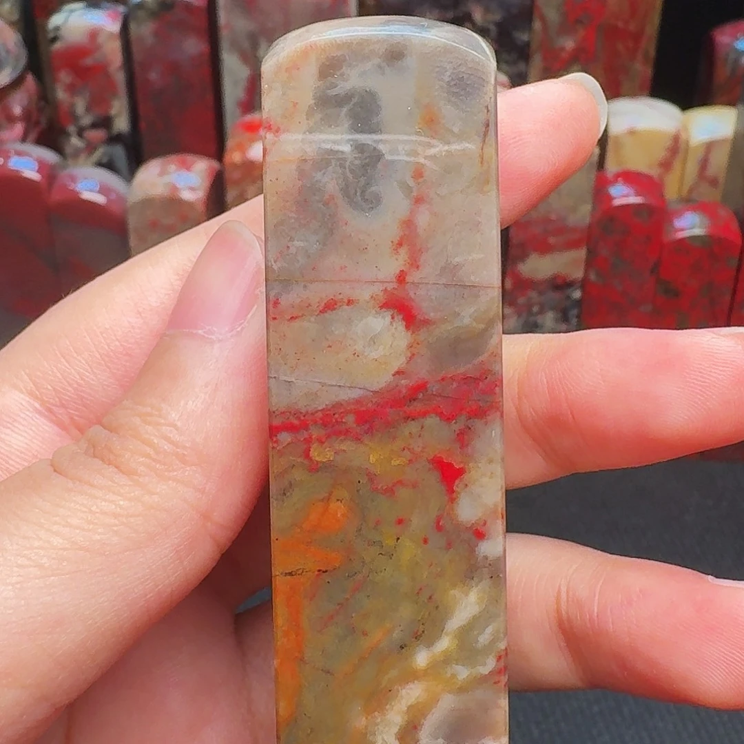 昌化石印石精品昌化鸡血石
