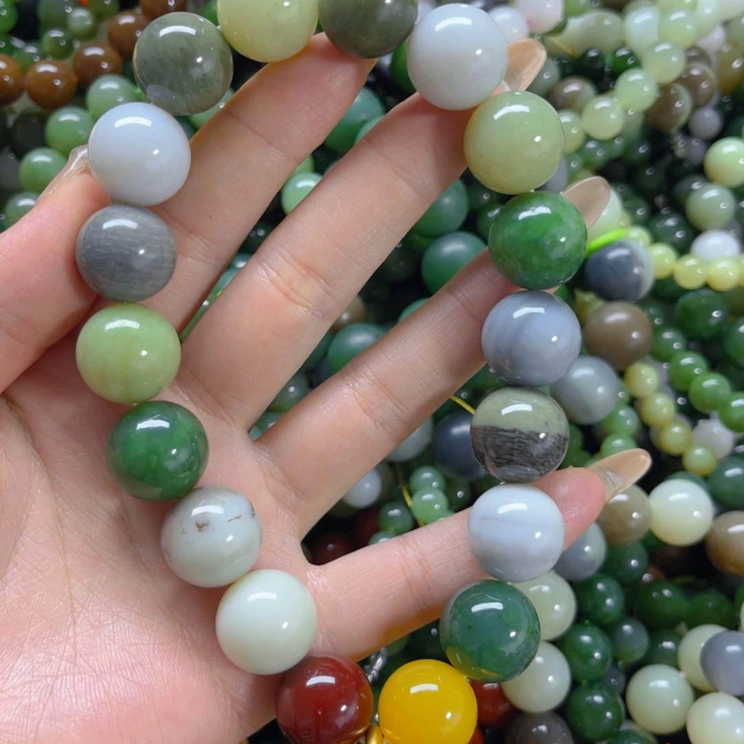 手串未镶嵌和田玉多样性发货