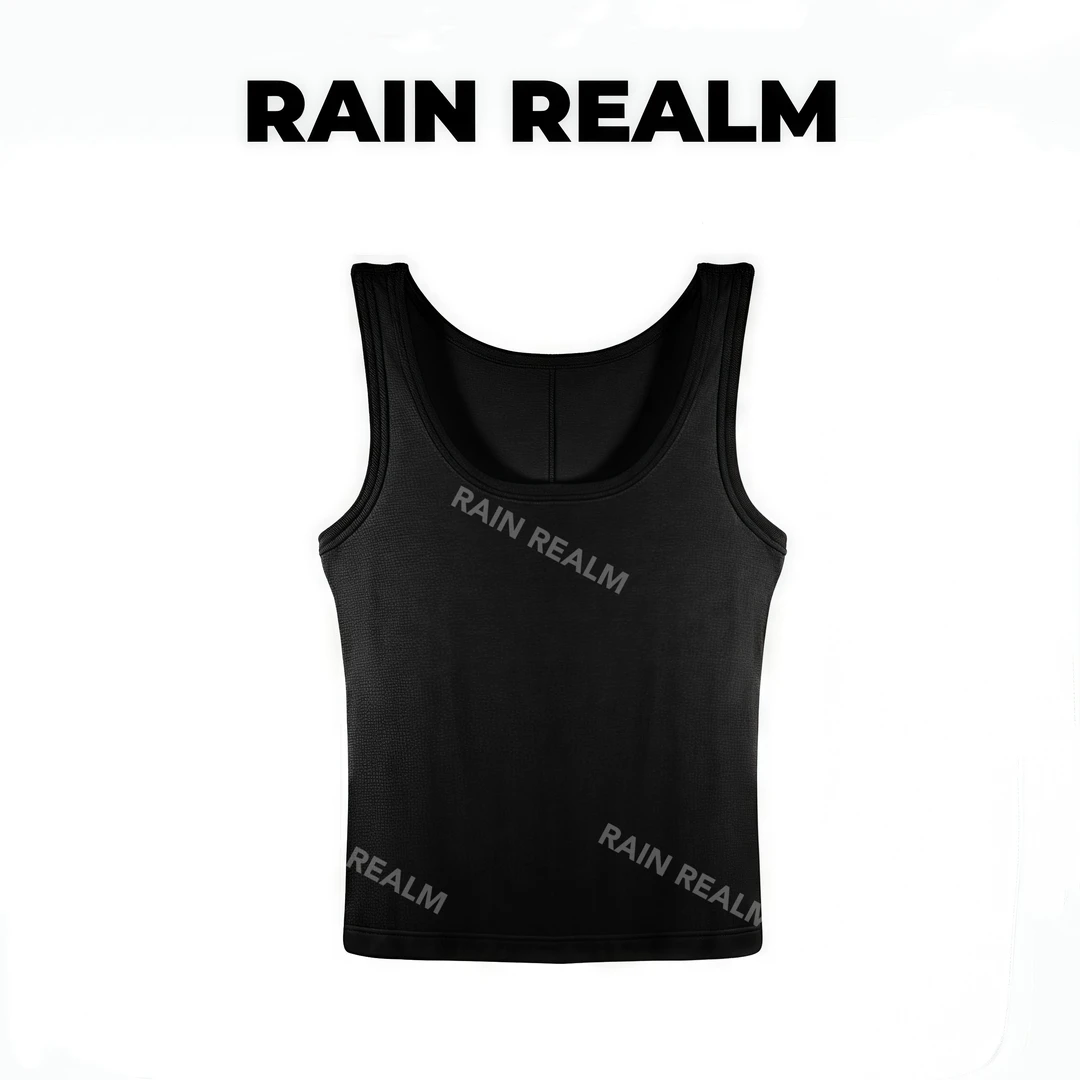 【RAIN】休闲打底醋酸羊毛无袖吊带背心