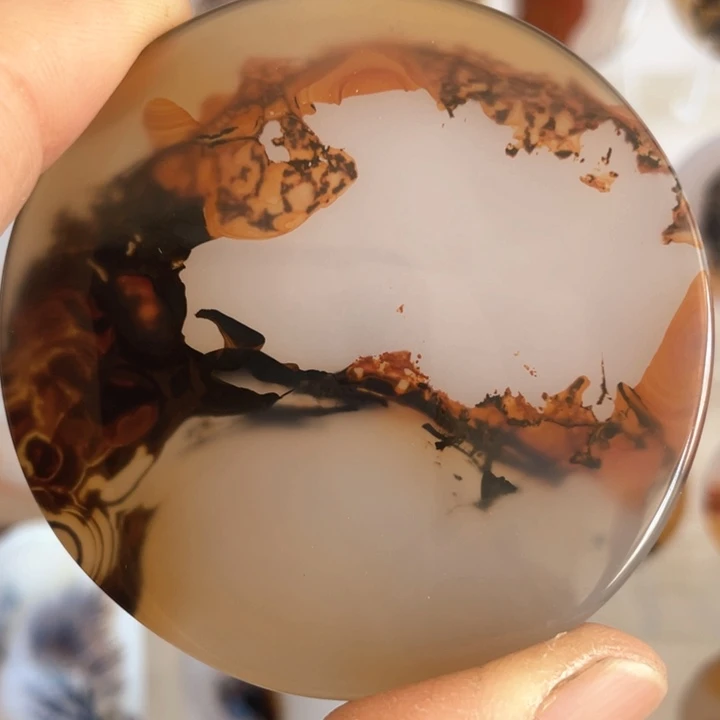 玛瑙/玉髓吊坠(不含链)未镶嵌一****亮