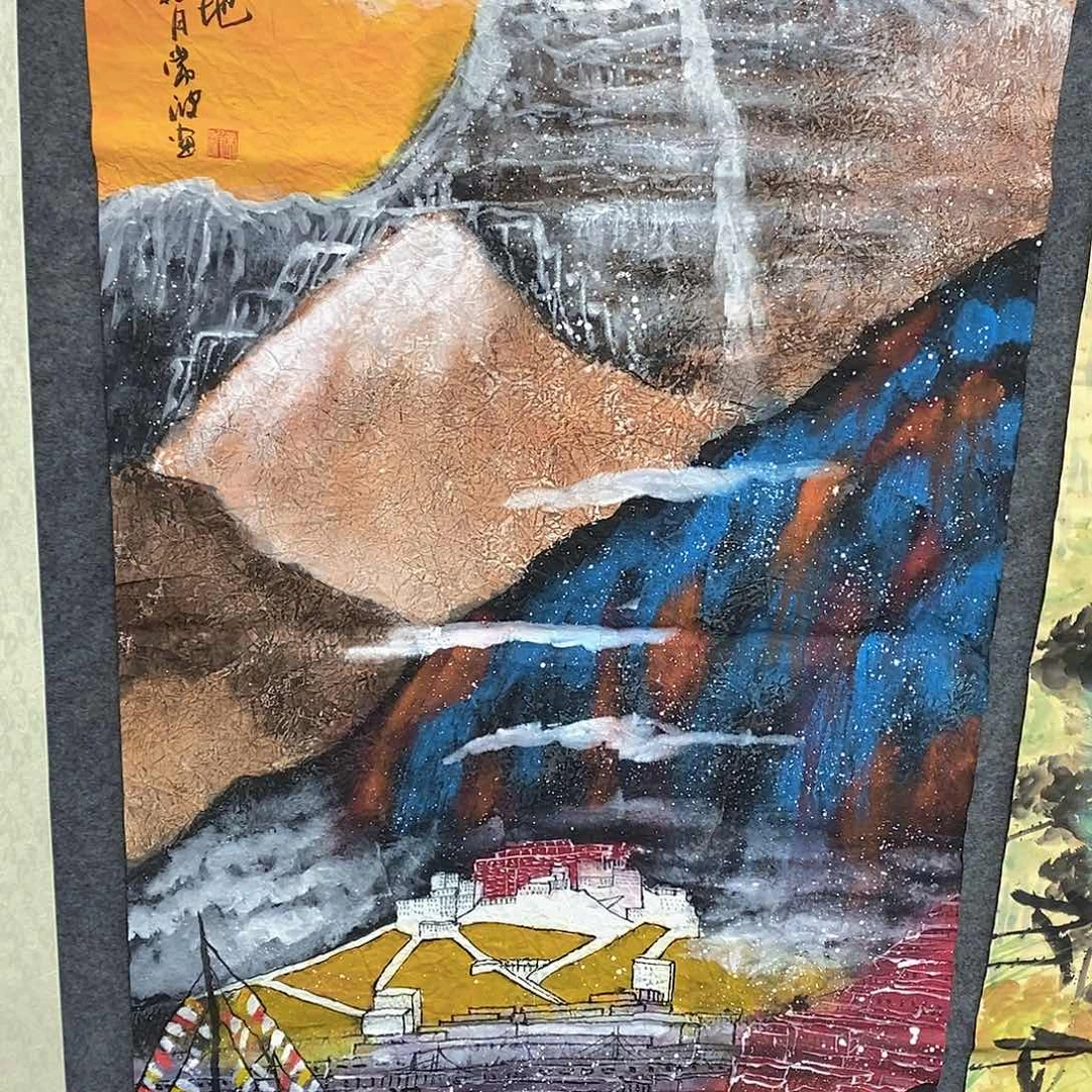 国画国画手绘作品