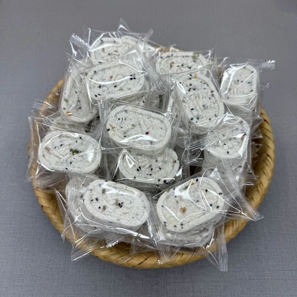 【表嫂】坚果八珍糕八种珍贵食材手工制作营养美味充饥饱腹