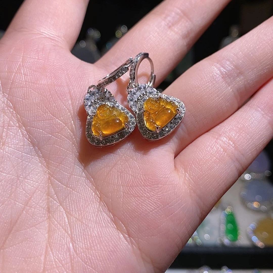 翡翠银S925镶嵌颈饰七***?天然翡翠