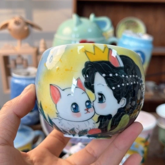 炉景德镇釉下手绘陶瓷