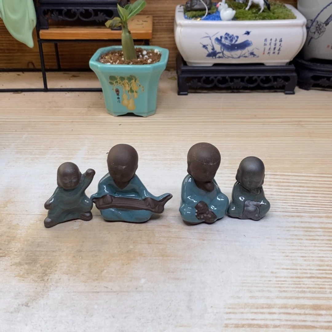 紫砂陶瓷艺术花盆陶瓷