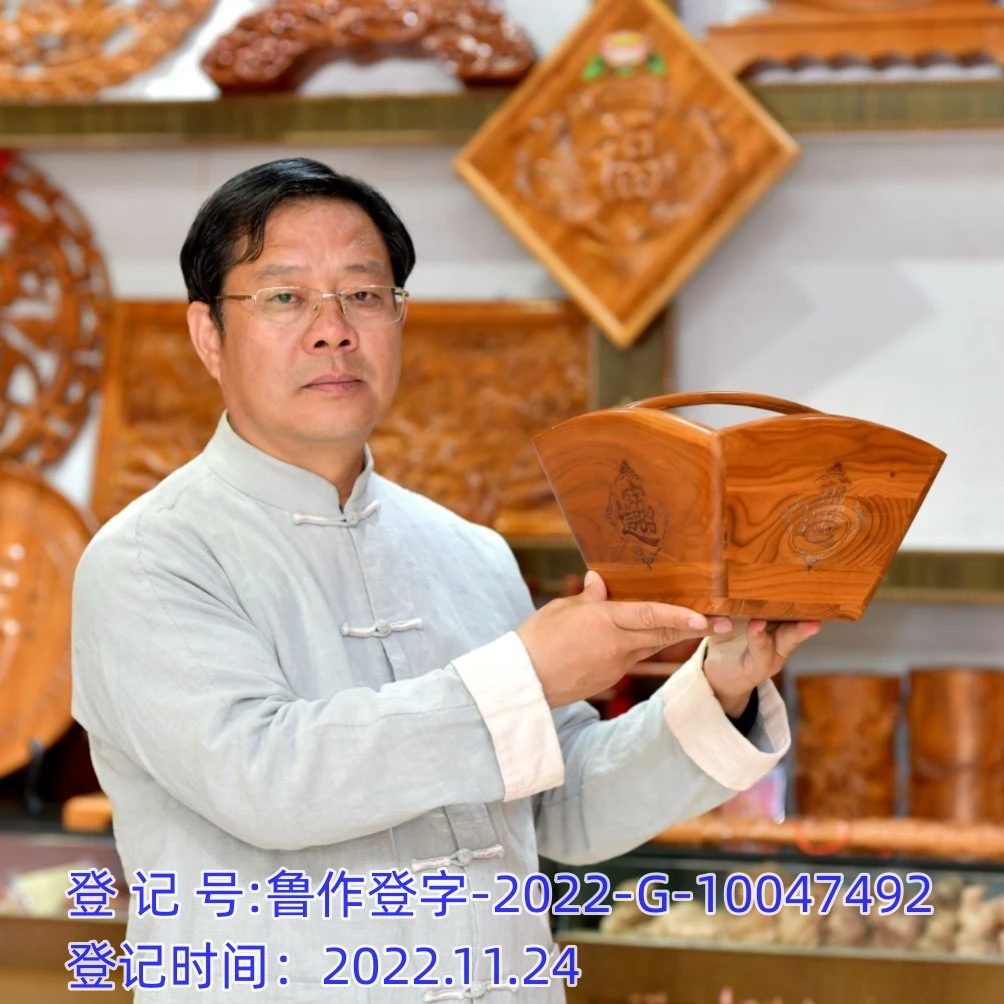 桃木斗日进斗金寓意号高品质摆件