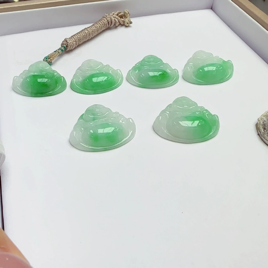 翡翠未镶嵌颈饰多样性发其一a808