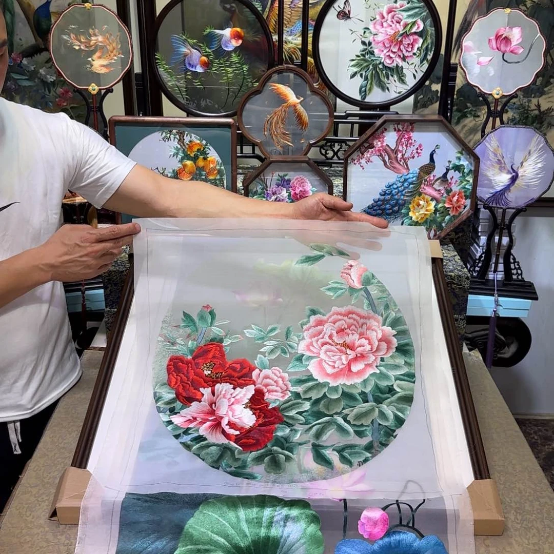 刺绣刺绣工艺精湛独特