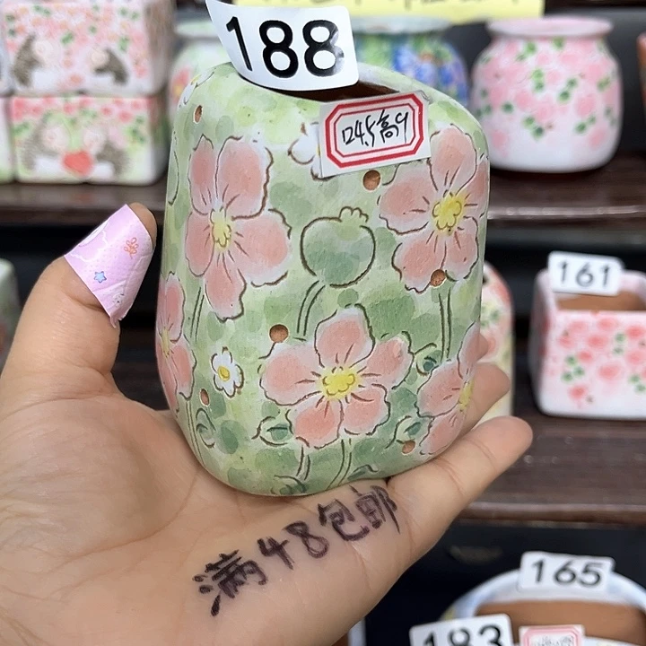 手工制作多肉花盆