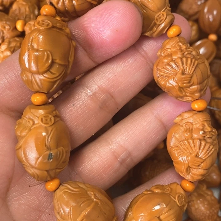 橄榄核手串/手链完**界橄榄微瑕1号