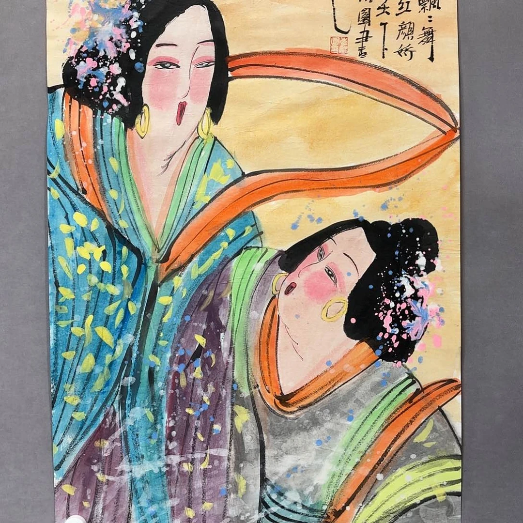 国画国画纯手绘作品请放心去藏