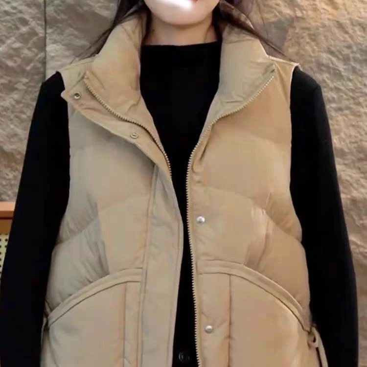 （欣姐臻选）马甲女短款新款小个子时尚宽松马夹背心外穿潮25005