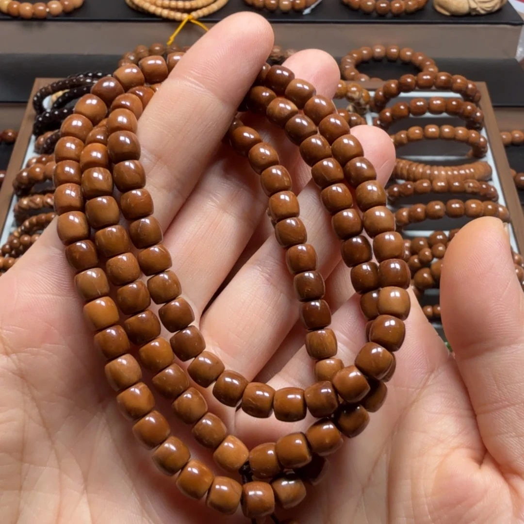 莫***竹库克手串库克菩提6*8直切珠114颗