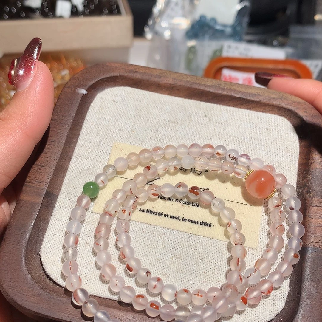 南红玛瑙手链未镶嵌多样化发1条01